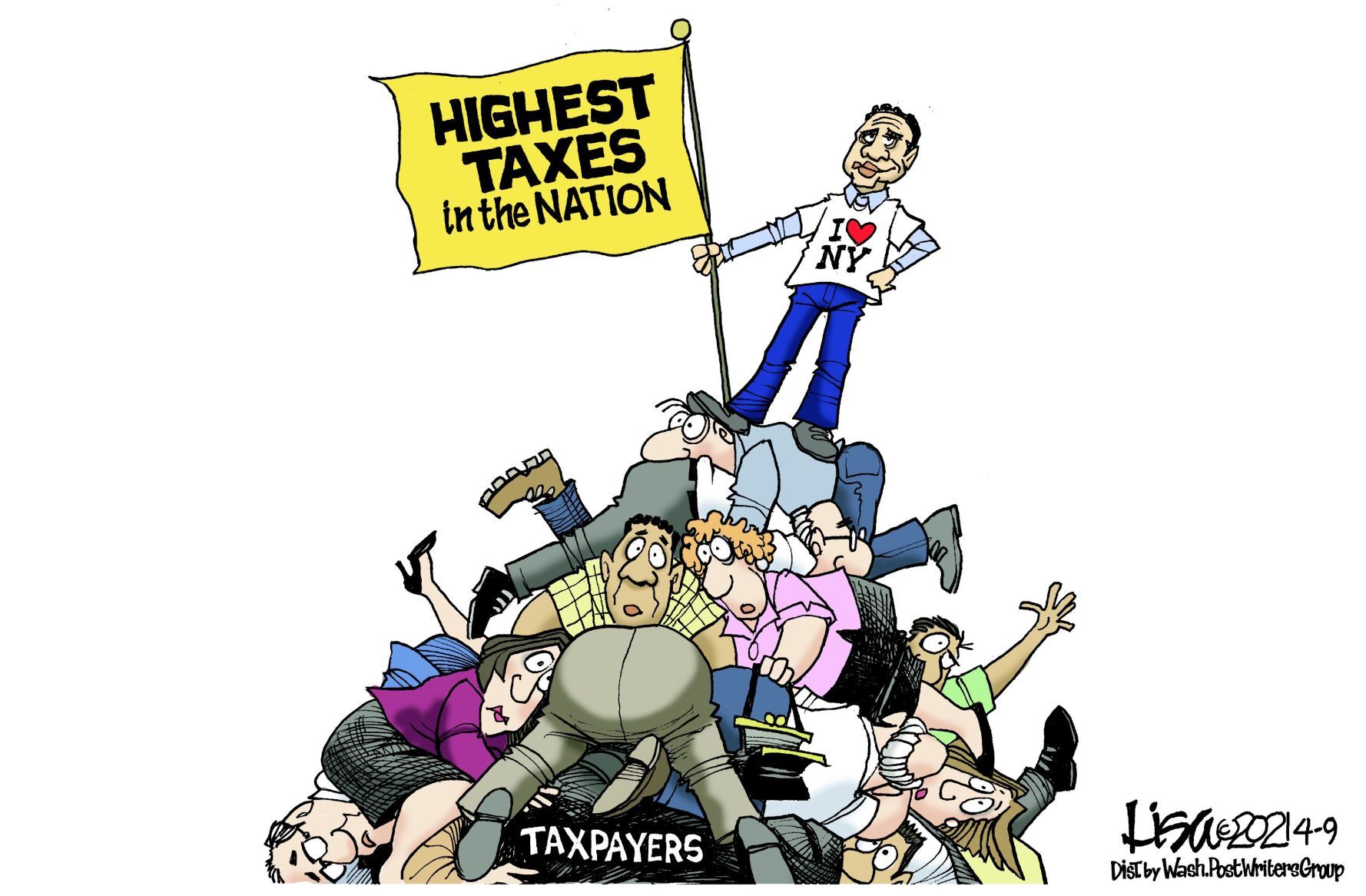 Lisa Benson cartoon
